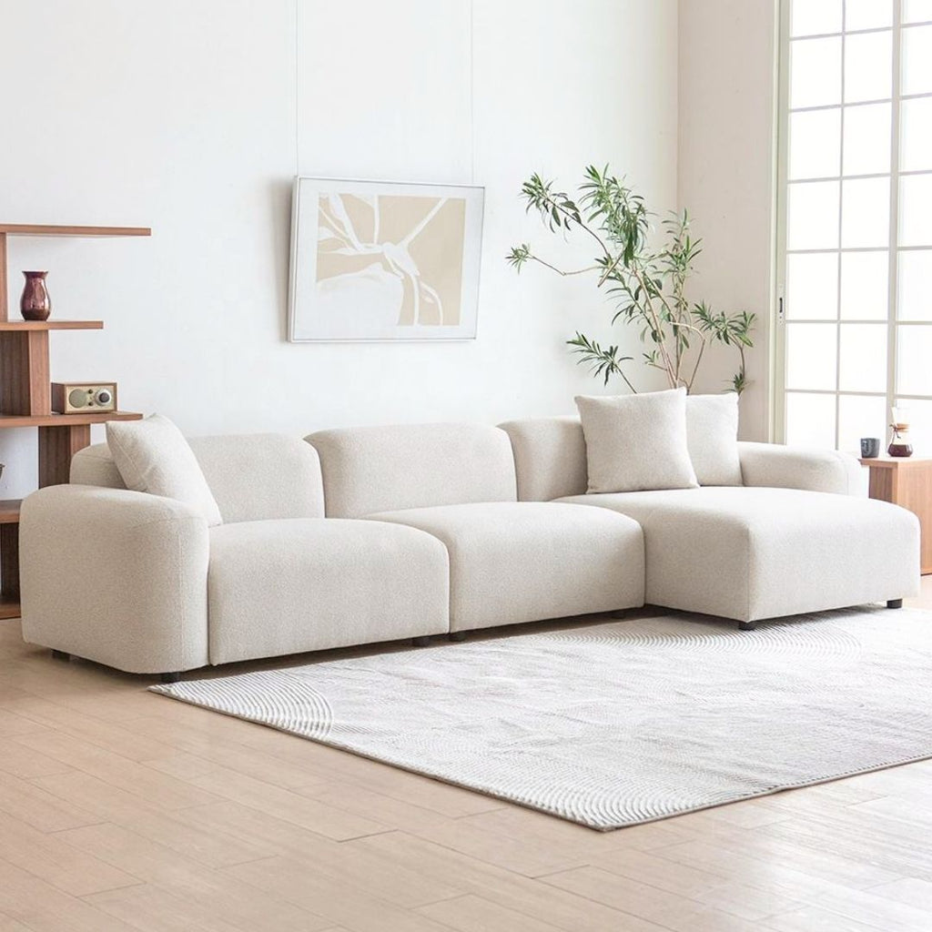 Elegant modulsofa med sjeselong